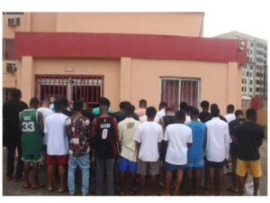 Read more about the article EFCC arrests 25 suspected ‘Yahoo boys’ in Akure