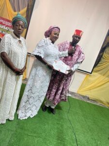 Read more about the article Certification and Inauguration of Lola Adegoke “Moremi” as Ondo State TAMPAN Chairperson Female Wing