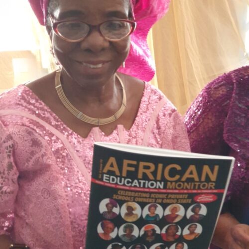 Mrs. Ogunsusi honoured as the Pillar of Private School Education in Nigeria